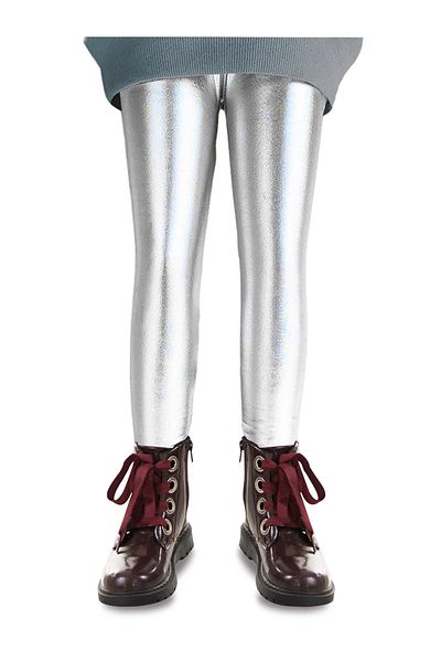 Denokids Metallic-Glanzstrumpfhose für Mädchen
