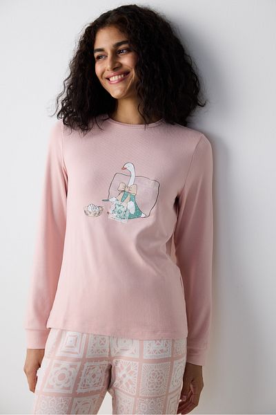Penti Σετ Πιτζάμες Dreamy Pink