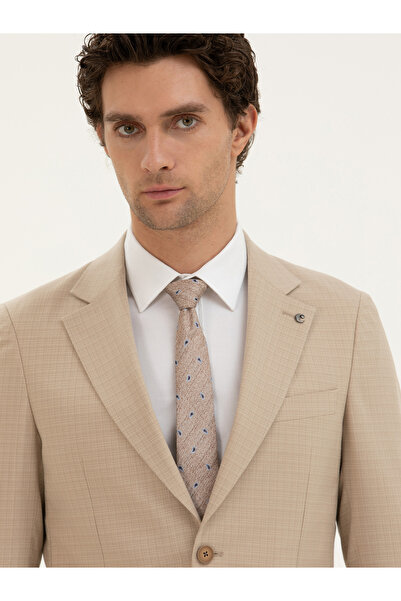 Cacharel Bej Slim Fit Takım Elbise 50289003-VR011