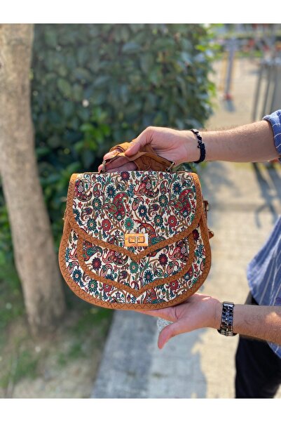 MODA Mozaik Desen Otantik Kadın Omuz Çantası