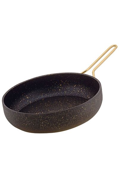 Öncü 30 cm Gold Colored Granite Flat Pan