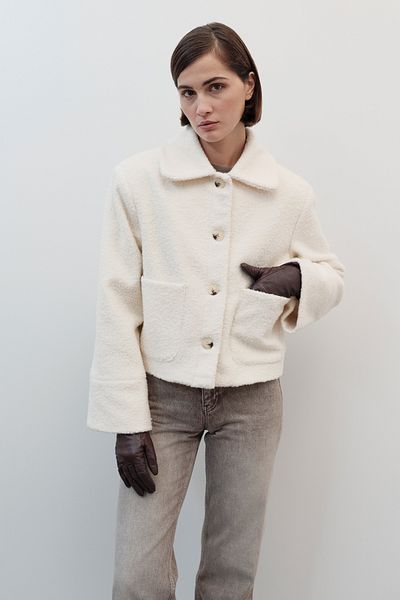 VATKALI Buttoned Teddy Jacket