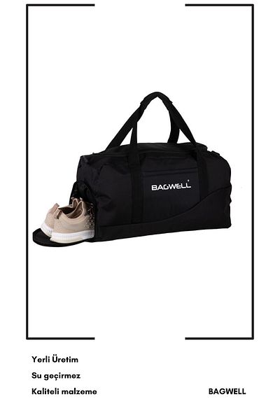 BAGWELL BY ALİ ERCİVAN Pantofi cu ochi pentru sport și călătorii - Geantă de fitness