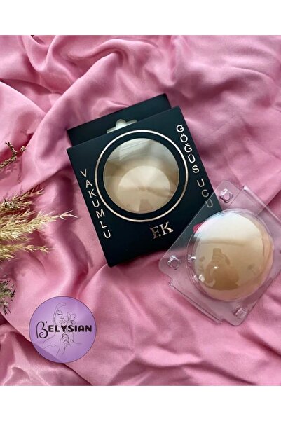 F.K Vakumlu Göğüs Ucu Kapatıcı Silikon Yapışkansız Yıkanabilir Lazer Kesim