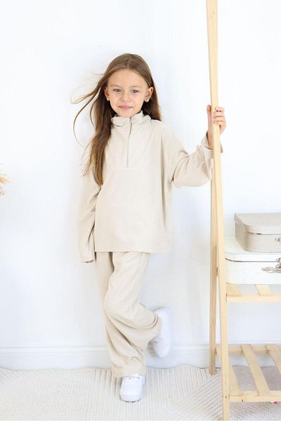 meymers Corded Towel Fabric Girl's Set