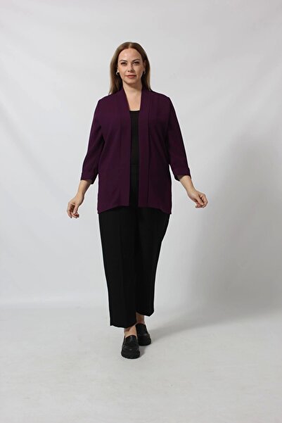 Moda Berray Büyük Beden Blazer Ceket