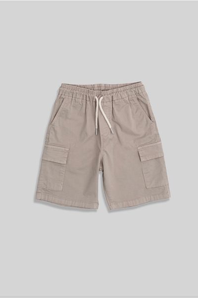 minojoy Men's Beige Shorts - Karen Pocket