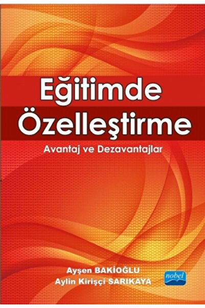 Nobel Akademik Yayıncılık التخصيص في التعليم - المزايا والعيوب
