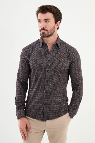 Mcr Сорочка з гострим коміром