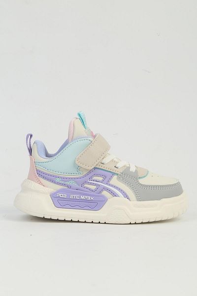Benetton Pantofi sport pentru copii liliac alb - Import BNI-11092
