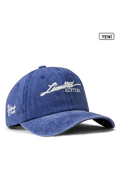 BlackBörk Vintage (TOLDED) Baseball Unisex Limited Edition Μπλε καπέλο (CAP)