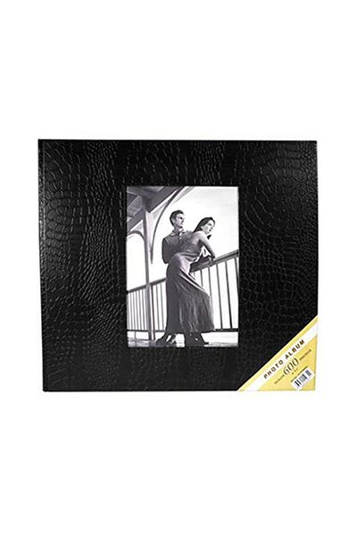 GünTech Μαύρο 10x15 600 Lux Δερμάτινο Φωτογραφικό Άλμπουμ
