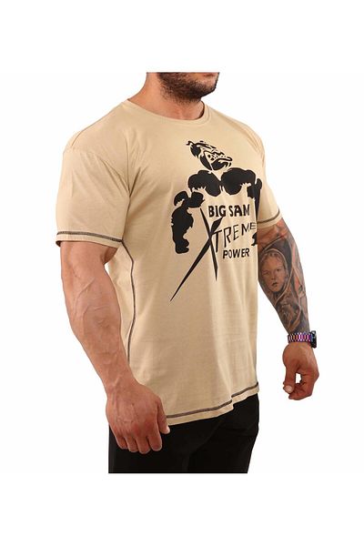 Big Sam Desert Yellow T-Shirt 2852