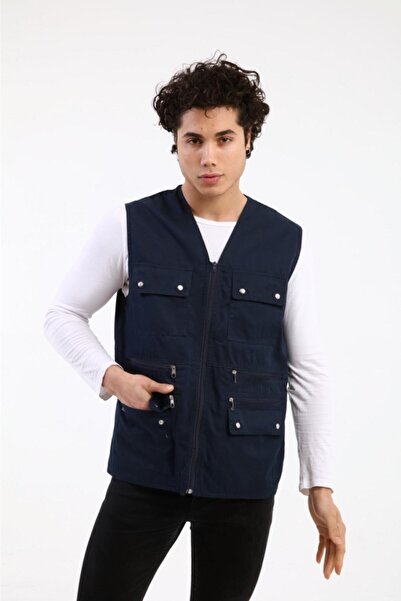 gambia outdoors Ανδρικό γιλέκο κυνηγιού με πολλές τσέπες μπαμπάς