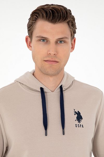 U.S. Polo Assn. Men's Stone Basic Sweatshirt 50289059 -Vr049