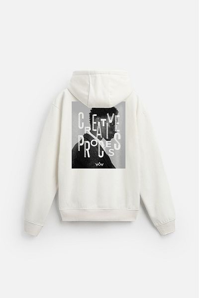 Butik Суитшърт с качулка и кенгуру джоб Trend Biz Creative Print