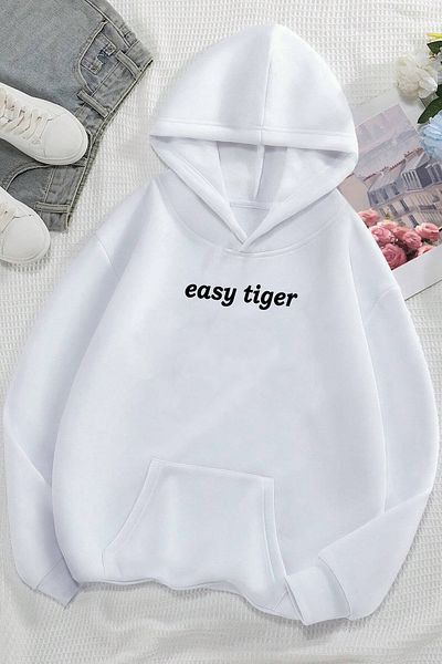 uyguntarz Φούτερ με στάμπα Easy Tiger