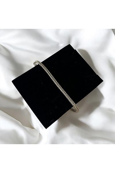 Asteria Jewelry Unisex Modern Steel Chain Bracelet