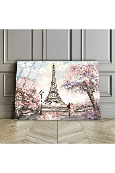 Harikabirev HARİKABİREV | PIELE DE STICLA (TEMPERATA) TOWER EIFFEL TABLO 2 | ...