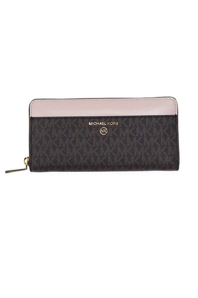 Michael Kors Brn/Sftpink Geldbörse für Damen/Mädchen