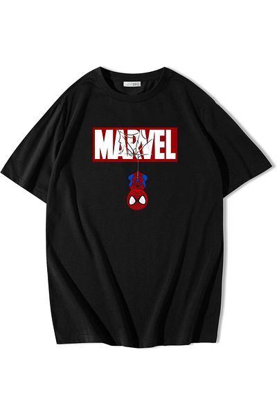 BRZ COLLECTION Μπλουζάκι Unisex Oversize Marvel Cute Spiderman