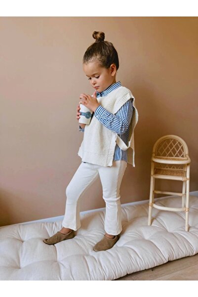 Kidmark Çocuk Modası Girl's Sweater Detailed Knitwear Set