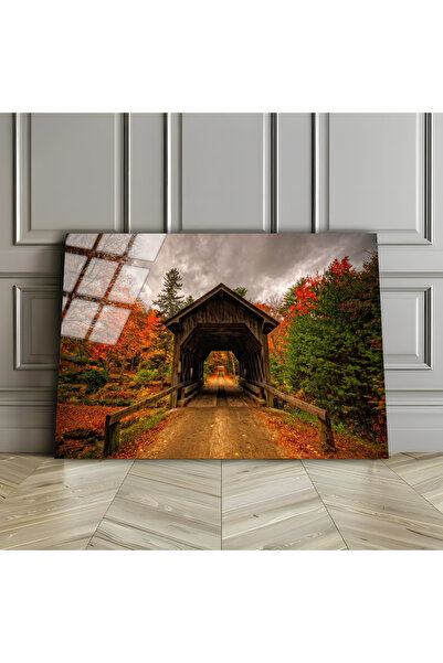 Harikabirev HARİKABİREV | STICLA INRUPATĂ (TEMPERATĂ) TABLOR DE PEISAJ NATURA...