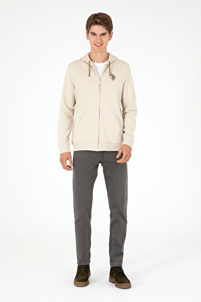 U.S. Polo Assn. Men's Stone Sweatshirt 50295147 -Vr049