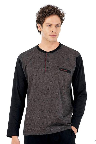 Pierre Cardin Σετ πιτζάμες PİERRE CARDİN 6059 Model Combed Cotton