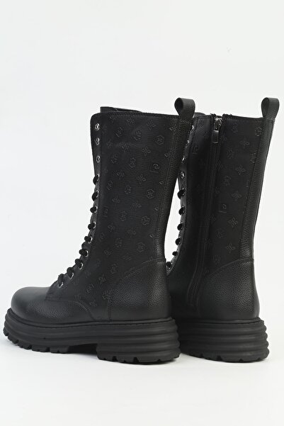 Pierre Cardin ®   PC-54142 - 3076 Μαύρα Γυναικεία Μποτάκια