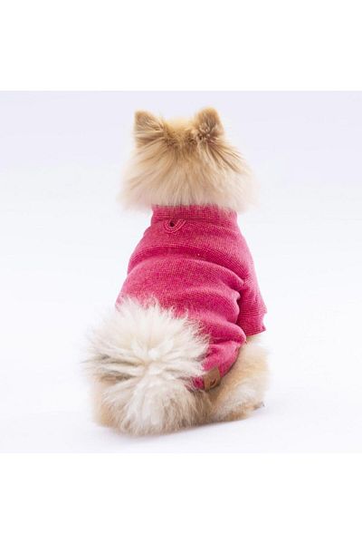 Pawstar Pink Merino Cat Dog Sweat - Cat Dog Outfit