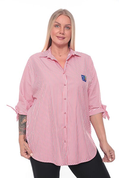 Lady Majestic KADIN BÜYÜK BEDEN GÖMLEK