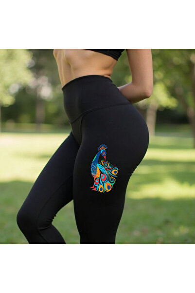TWINTICKS High Waist Printed Flexible and Waist Basen Recoiler Sports Fitness...