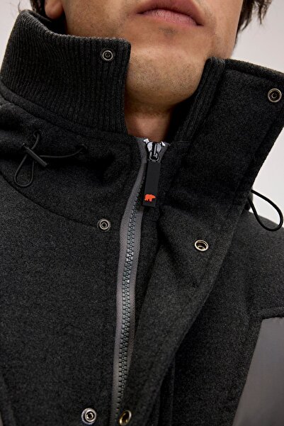 Bad Bear Valery Asfalt Erkek Puffer Mont