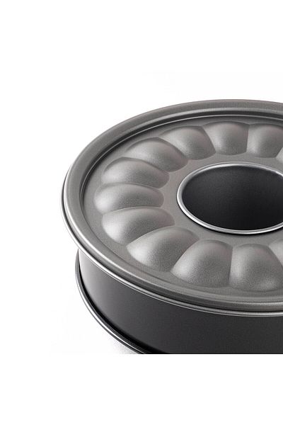 Tantitoni 006-01-GREY CLAMPED CAKE MOULD 24CM