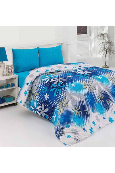 Rabella Summer Turquoise Single Pique Set