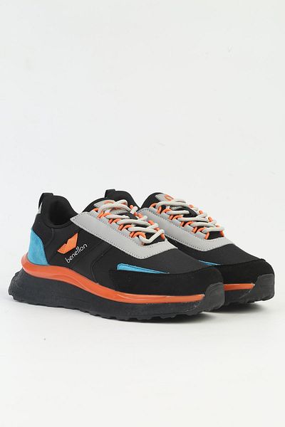 Benetton Pantofi sport negri pentru femei - IMPORTAT BNI-11132
