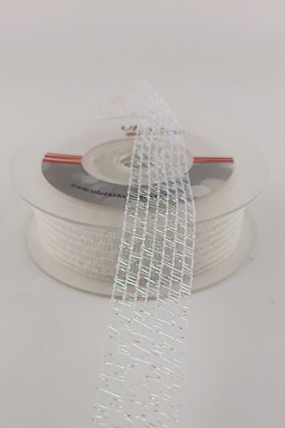 Limelia Panglică Simtela din plasă cremă 20 mt 2,5 cm