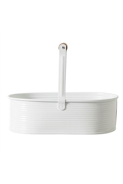 Mudo Home Roman Handle Organizer - Matte White, 32x18x26