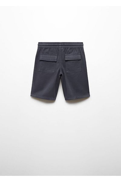 MANGO Kids Bermudashorts mit Gummizug in der Taille