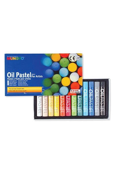 Mungyo 12 Oil Pastel Cardboard Box