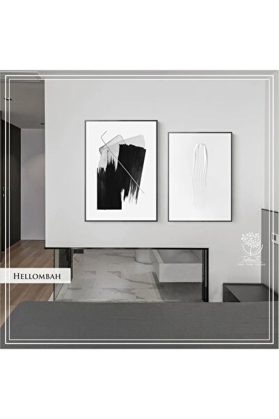 Tablomtr Metal Çerçeveli Gerçek Camlı TabloHellombahC 2 liSet