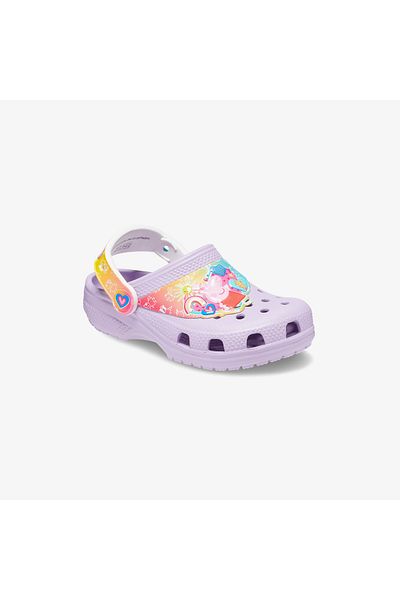 Crocs Βρεφικές μωβ παντόφλες Cls Fl Iam Peppa Pig
