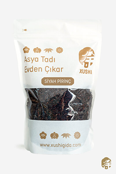 XUSHI GIDA Siyah Pirinç ( Black Kerneled Rice ) - 1KG