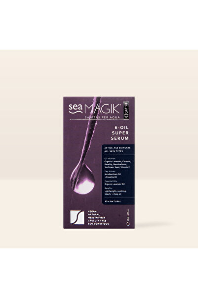Vegan Dead Sea Spa Magik Organiks 6-oil Super Serum