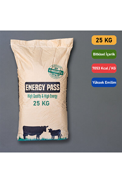 EŞREF ŞEKERLİ Bypass Yağ Energy Pass 7058 Kcal 25 Kg