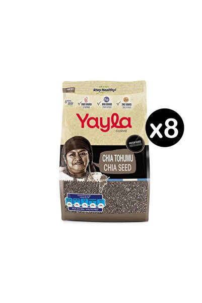 Yayla 500 gr Gurme Chia Tohumu 8 Adet
