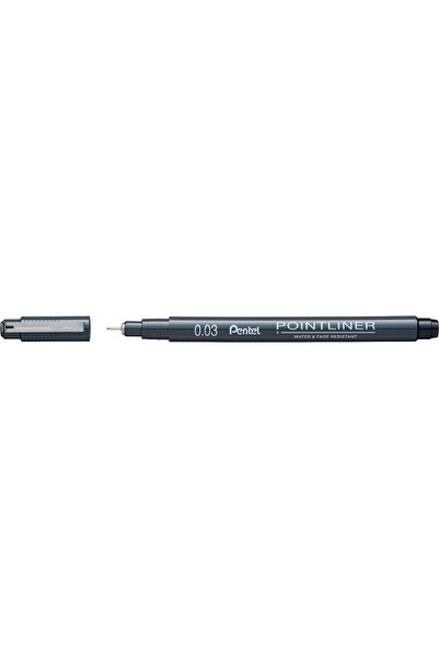 Pentel Pointliner Fiber Uçlu Teknik Çizim Kalemi 0.03mm