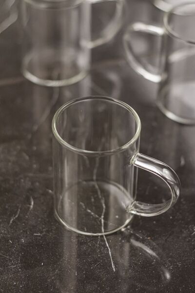 Depa 3 Pack Borosilicate Heat Resistant Thermal Glass Mug (3 X 200 Ml)