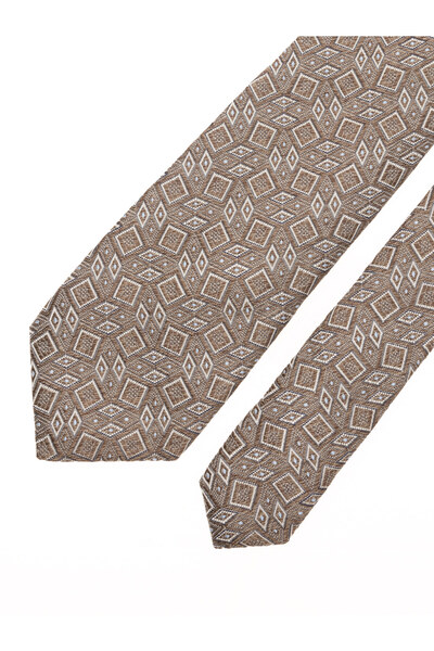 Cacharel Brown Silk Tie 50274258 -400